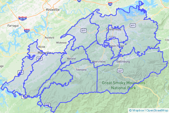 Service Area Map