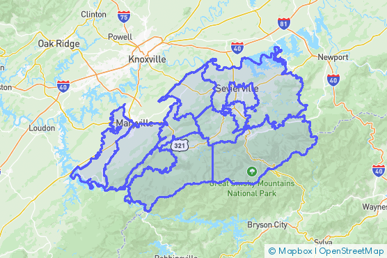 Service Area Map