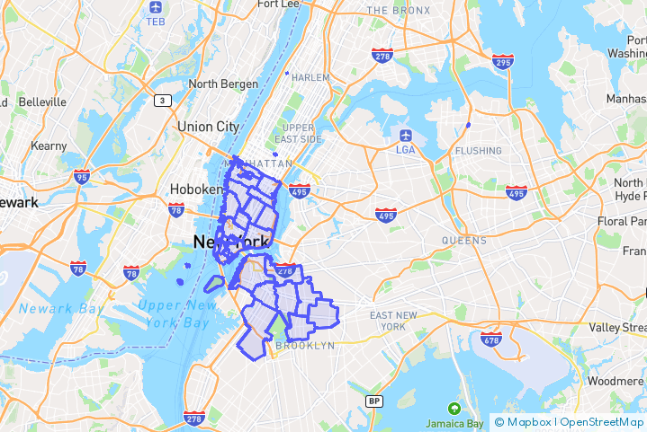 Service Area Map