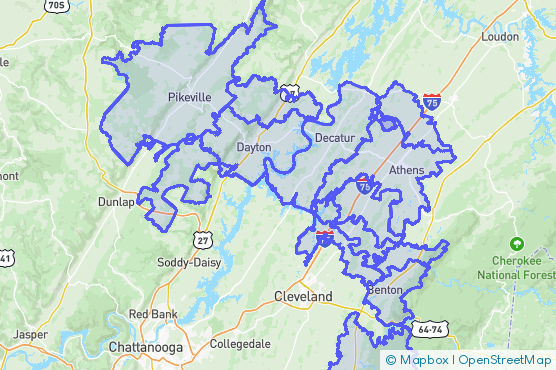 Service Area Map