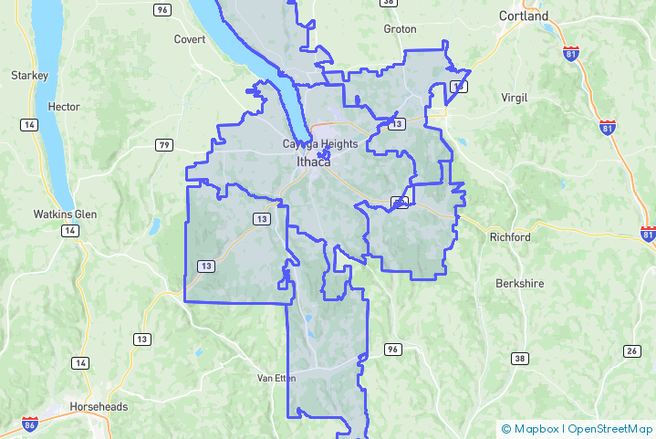 Service Area Map