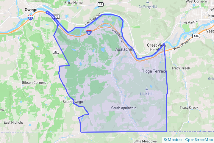 Service Area Map