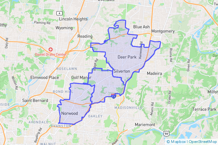 Service Area Map