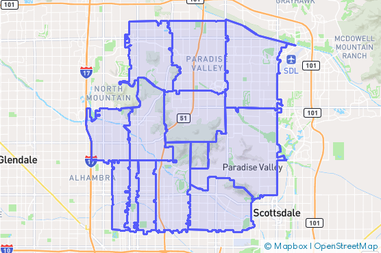 Service Area Map