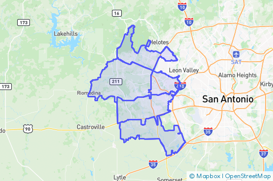 Service Area Map