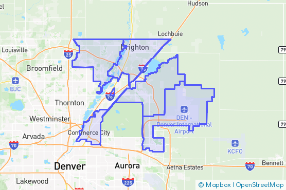 Service Area Map