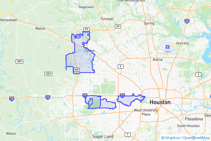 Service Area Map
