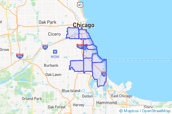 Service Area Map