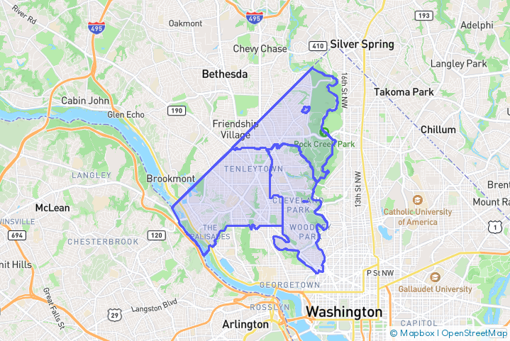 Service Area Map
