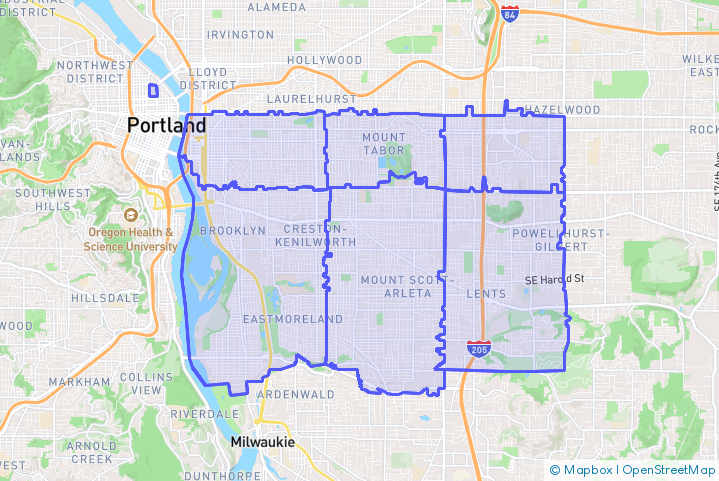 Service Area Map