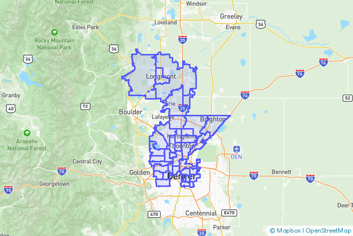 Service Area Map