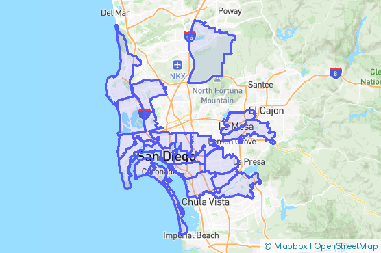 Service Area Map