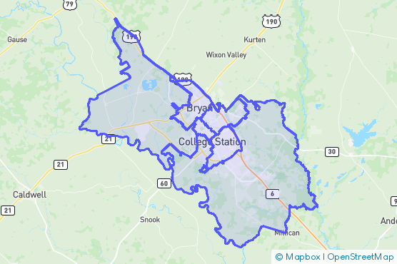 Service Area Map