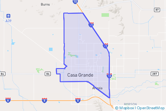 Service Area Map
