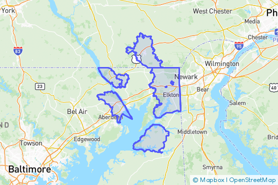 Service Area Map