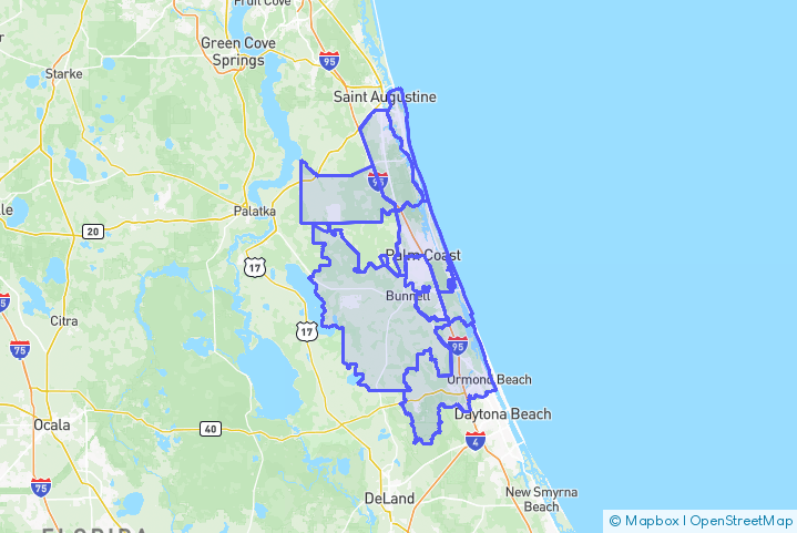 Service Area Map