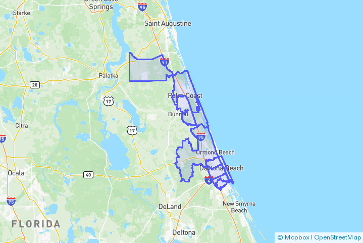 Service Area Map