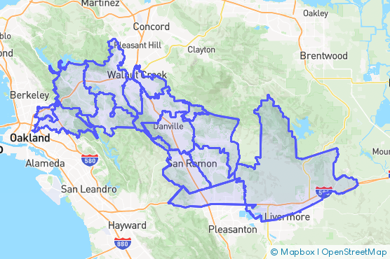 Service Area Map