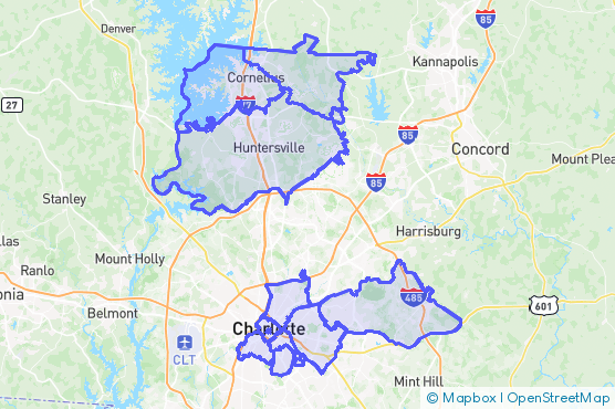 Service Area Map
