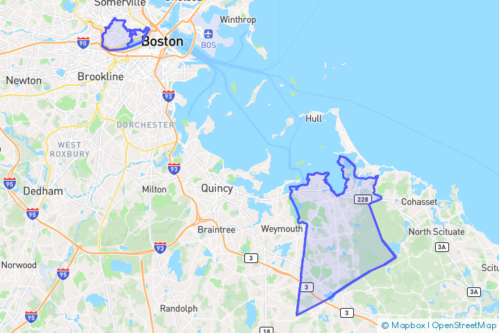 Service Area Map