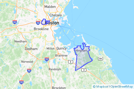 Service Area Map