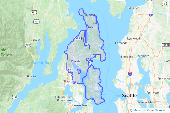 Service Area Map