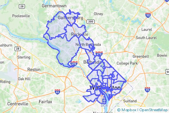 Service Area Map