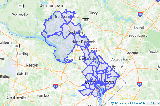 Service Area Map