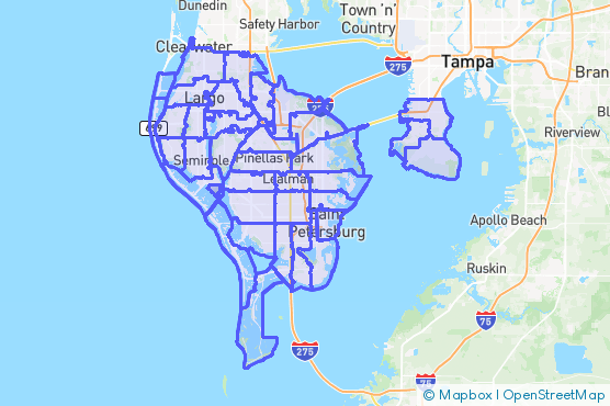 Service Area Map