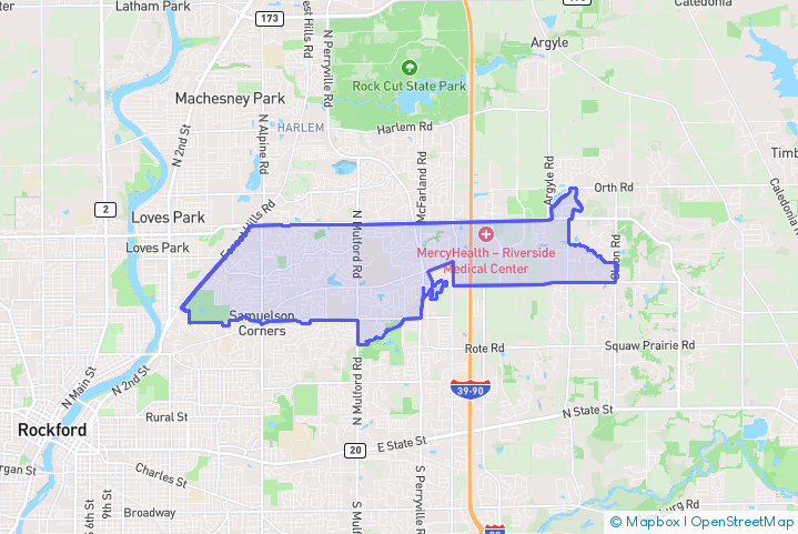 Service Area Map