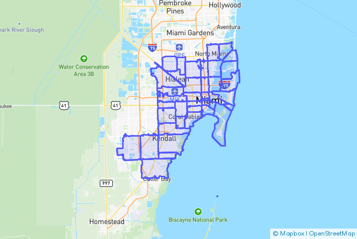 Service Area Map