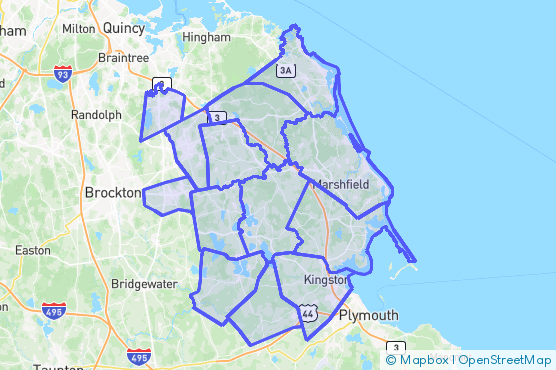 Service Area Map