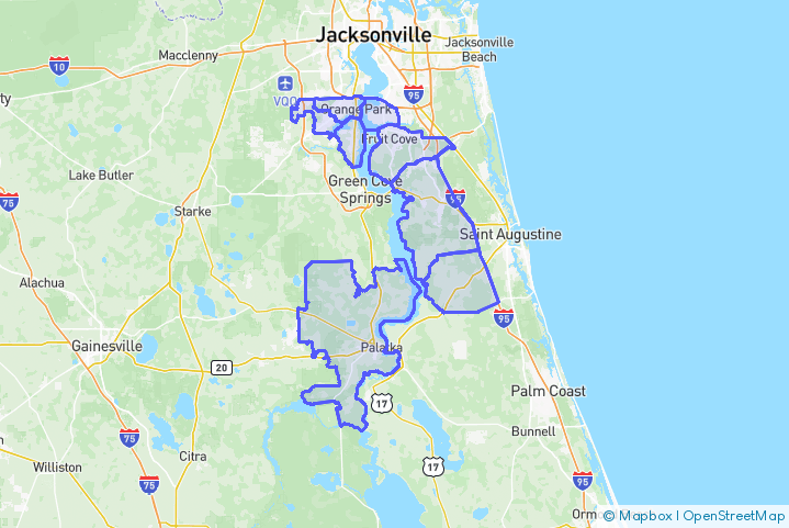 Service Area Map