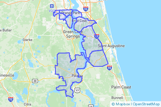 Service Area Map