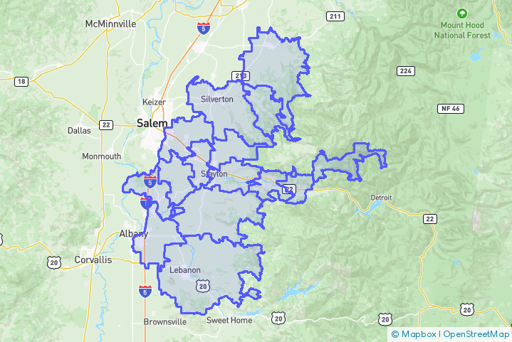 Service Area Map