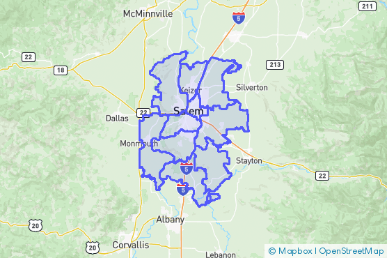 Service Area Map