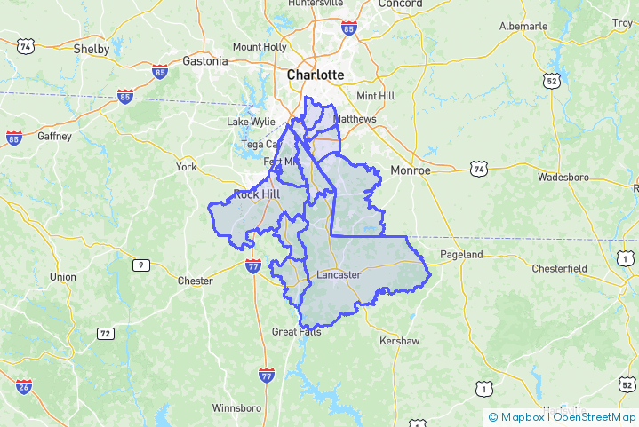 Service Area Map