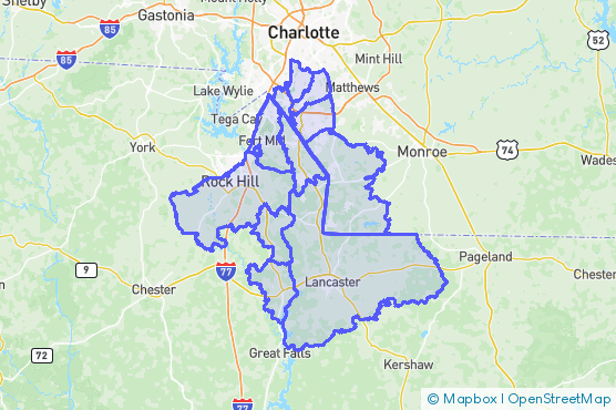 Service Area Map