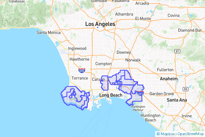 Service Area Map