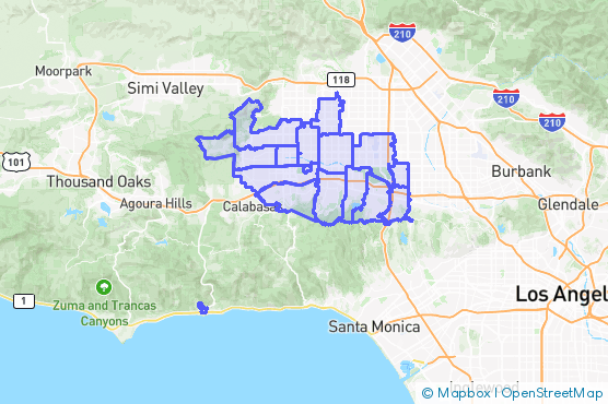Service Area Map