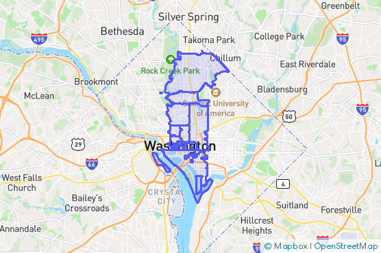Service Area Map