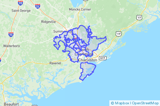 Service Area Map