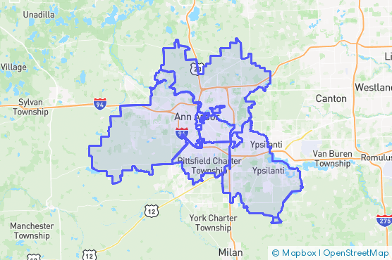 Service Area Map
