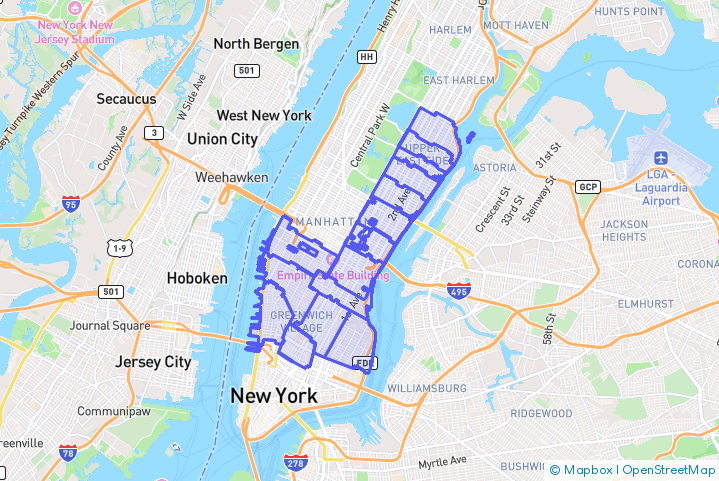Service Area Map