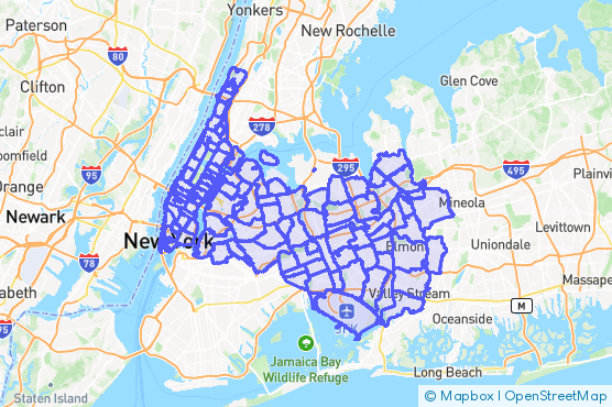 Service Area Map