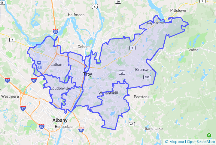 Service Area Map