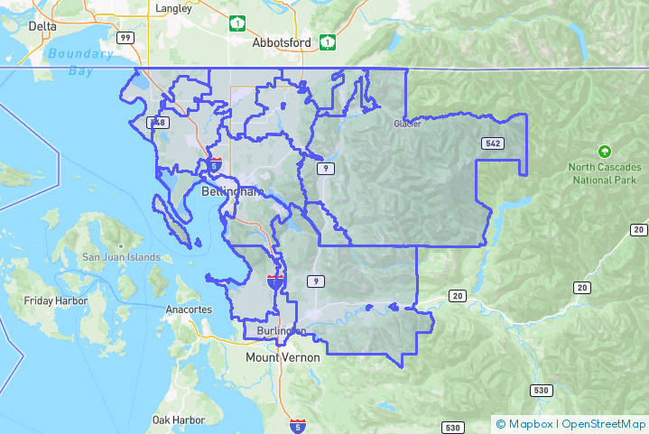 Service Area Map