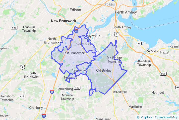 Service Area Map