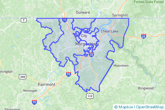 Service Area Map
