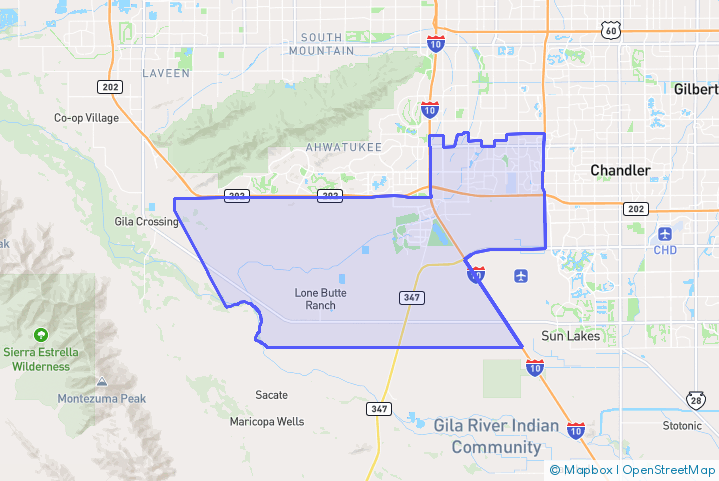 Service Area Map